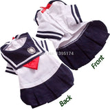 Dog  Navy Style Dress Costume