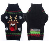 Dog's Christmas Reindeer knitwear Pullover