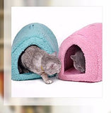 100% Cotton !!! Lovely Soft Cat/Dog Bed Cave Pet