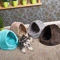 100% Cotton !!! Lovely Soft Cat/Dog Bed Cave Pet