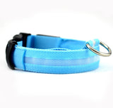 Pet Dog Collar LED,Safety Light-up Flashing Glow in the Dark