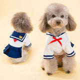 Dog  Navy Style Dress Costume