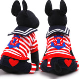 Dog Stripe hoodies for chihuahua